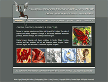 Tablet Screenshot of canadiandragon.com